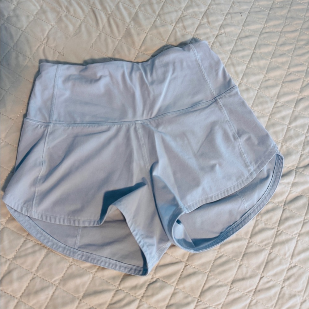 lululemon athletica Sky Blue Athletic Shorts